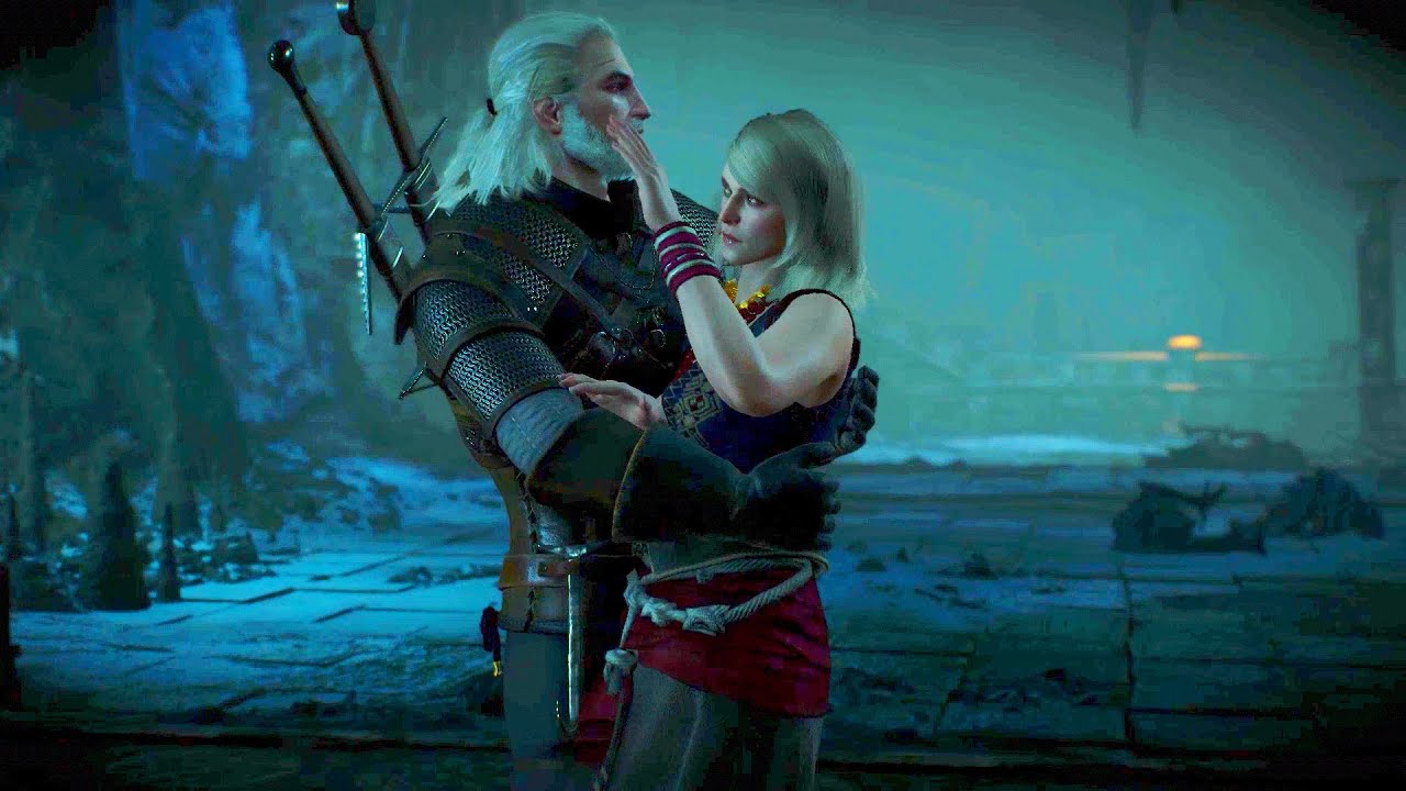 Wandering in the Dark: Full Story. Geralt and Keira Metz in Dungeons (Witcher 3 Quest)