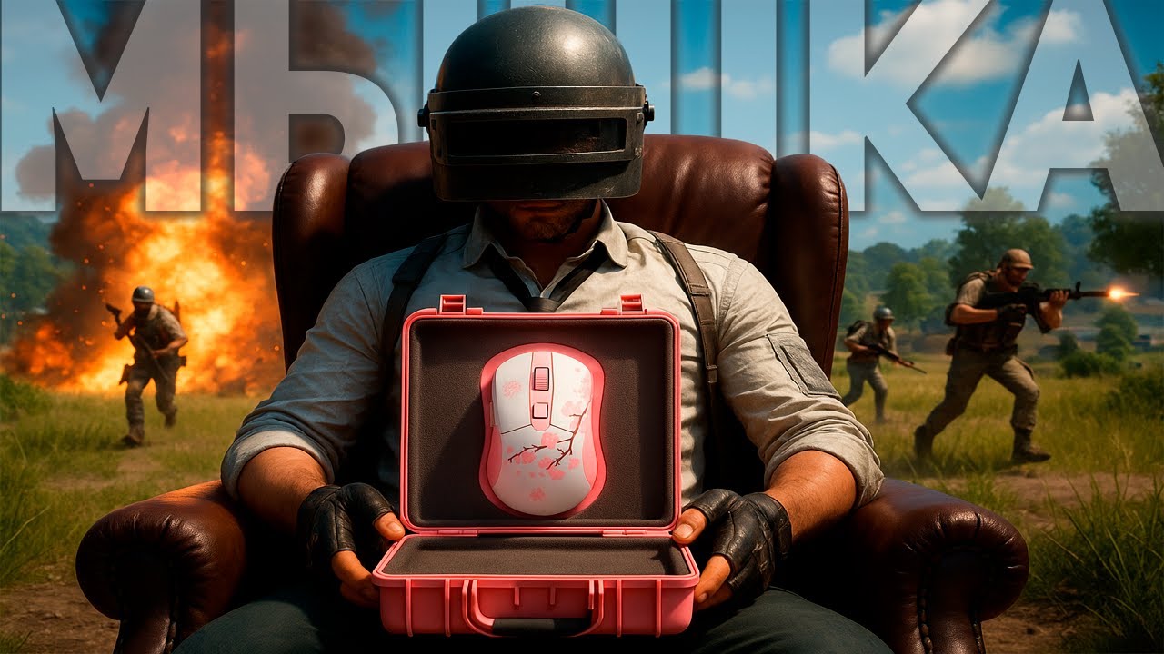 РЕКРЕНТ ПОКАЗАЛ НОВЫЕ МЫШКИ ДЛЯ PUBG