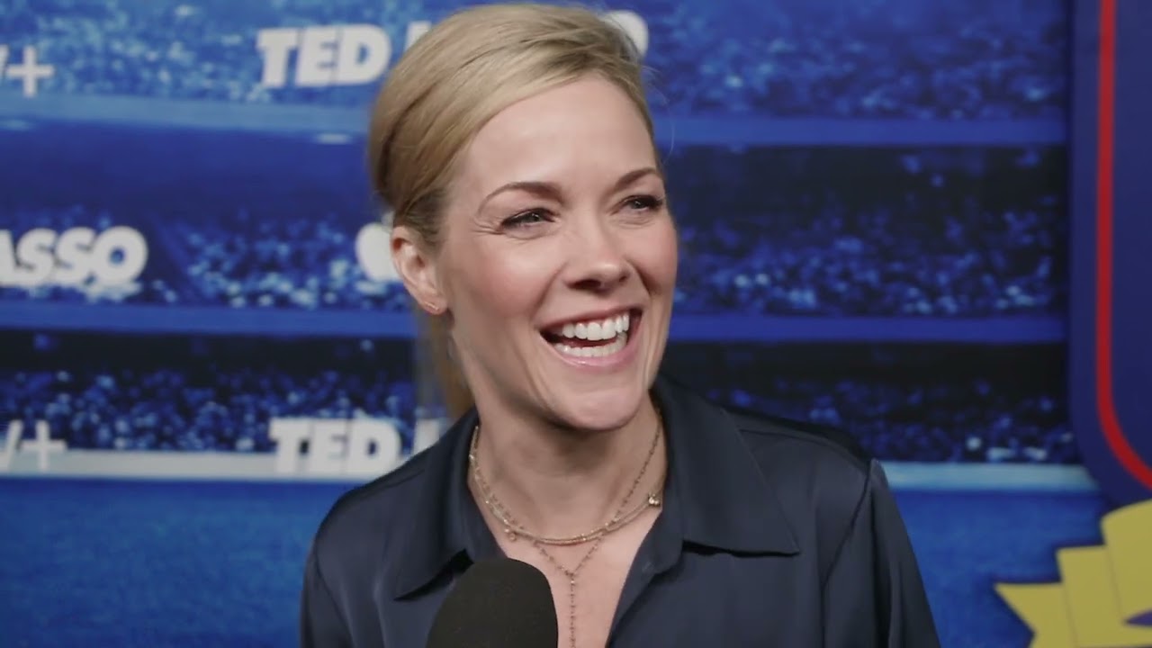 Andrea Anders Interview Ted Lasso Season 3 Red Carpet Premiere