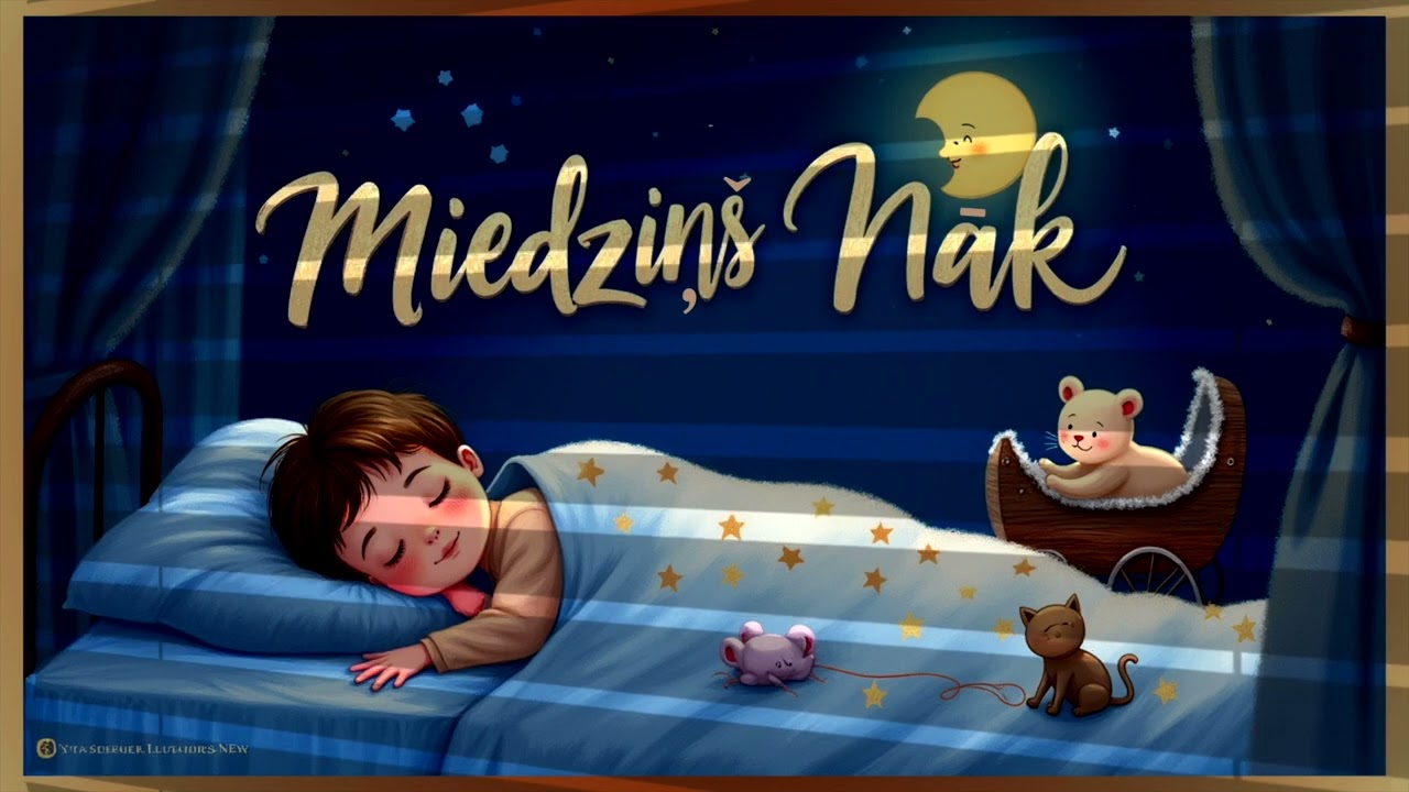 🌙 Miedziņš Nāk #2 (25 min.) 🌙 Miega mūzika bērniem un šūpuļdziesmas