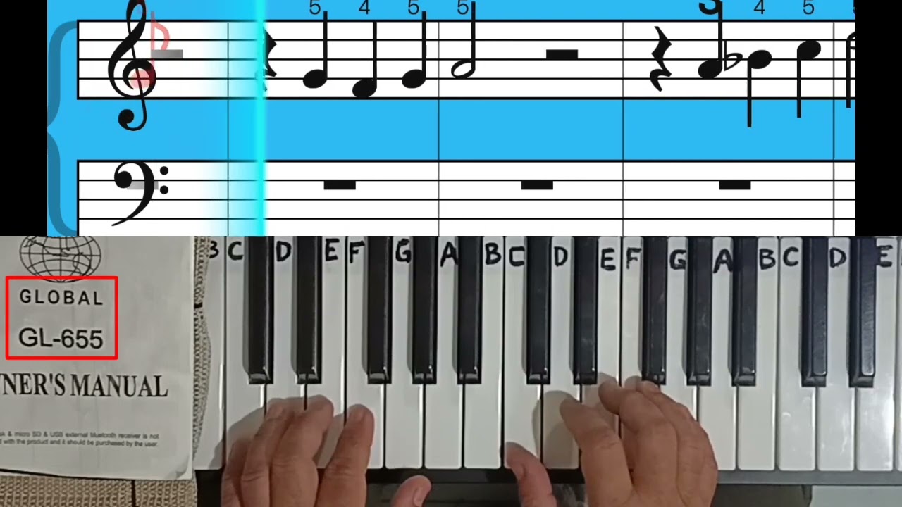 The Bare Necessities (Bruce Reitherman and Phil Harris) piano cover song