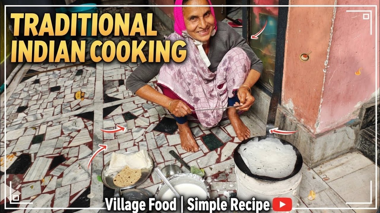 She Cooked This for 50 Years Authentic Village Breakfast Pure Traditional Indian Cooking 