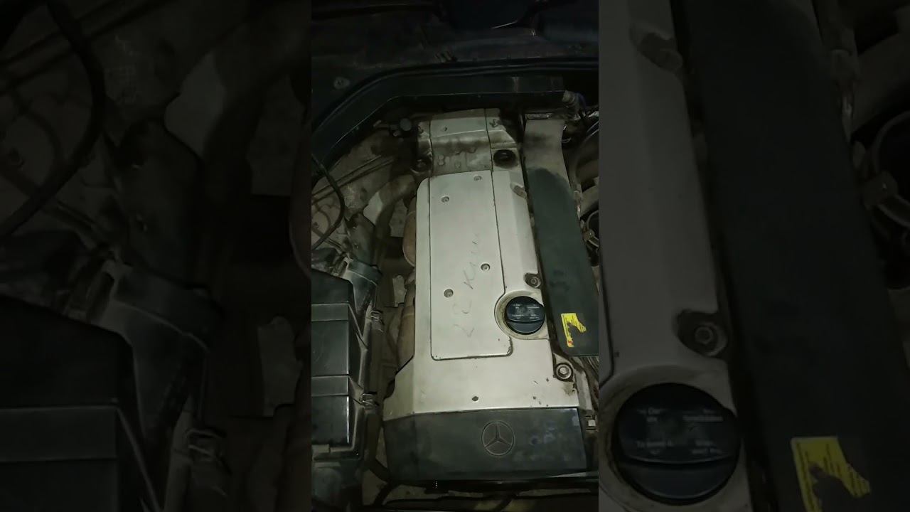 Замена свечей на Мерседес W140, двигатель М104