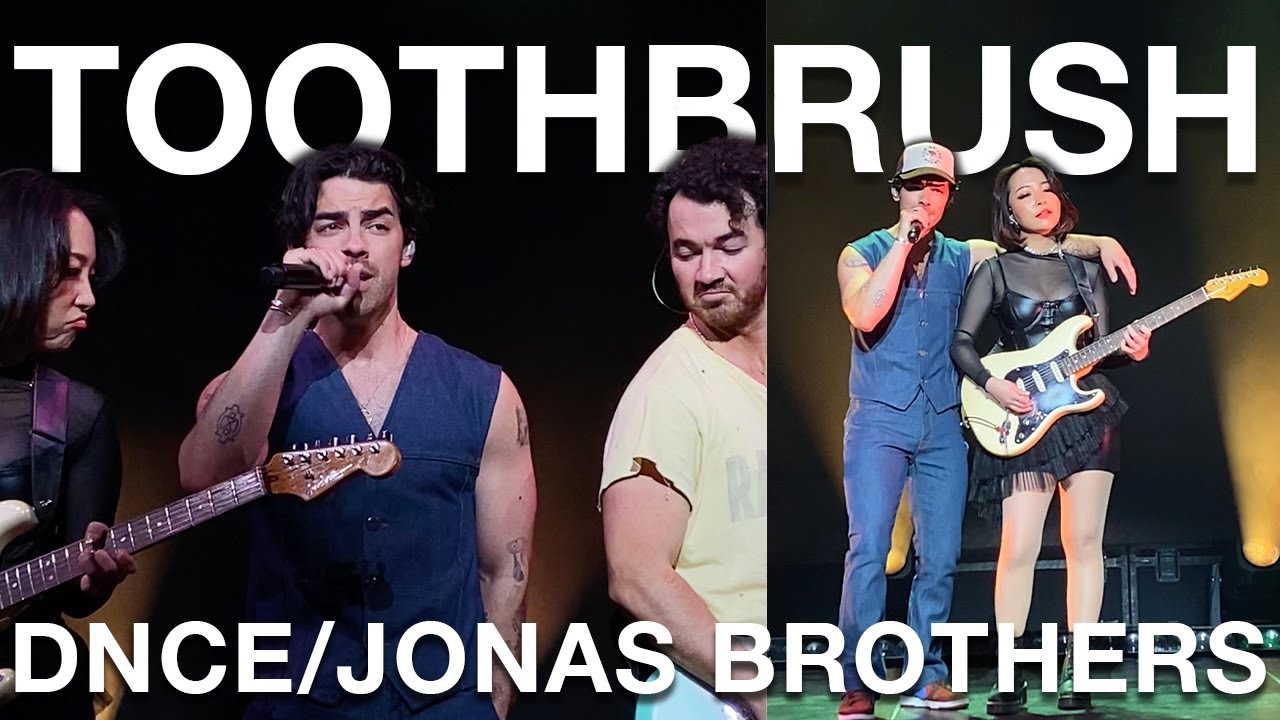 Toothbrush DNCE Jonas Brothers Live on Broadway Full Song | Mar 16 23 | Lines Vines and Trying Times