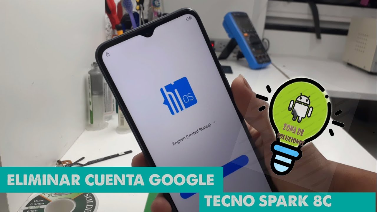 ELIMINAR CUENTA GOOGLE TECNO SPARK 8C - 6go-  ETC (ANDROID 11)
