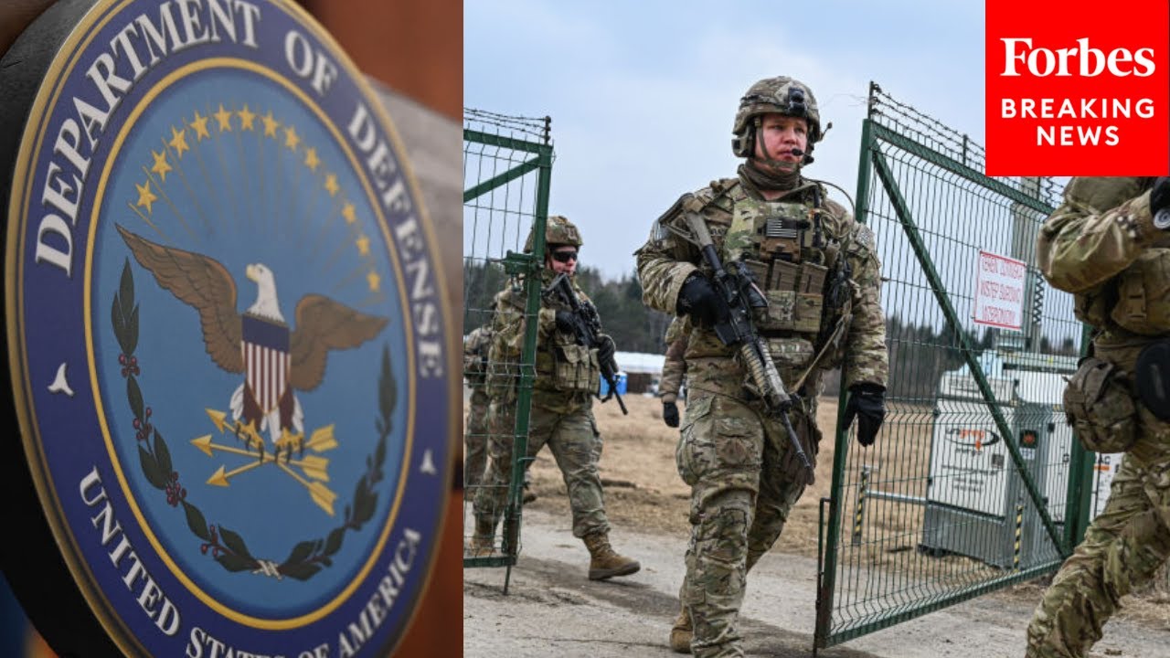 Pentagon Holds Press Briefing After US Military Bases Across Europe Enter Heightened State Of Alert