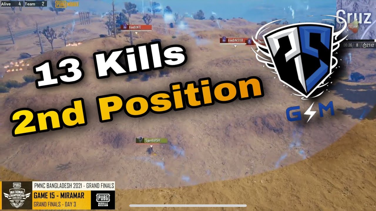 7sea GSM 13 Kills 2nd Position | A1 vs 7sea