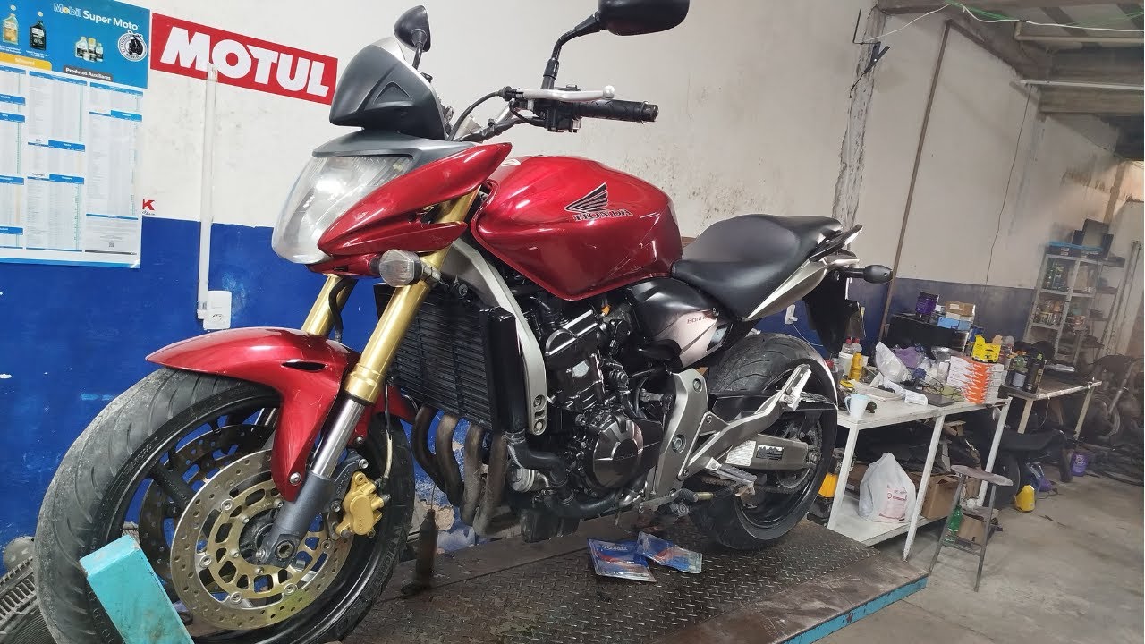 REVISÃO GERAL NA HORNET 600F!!