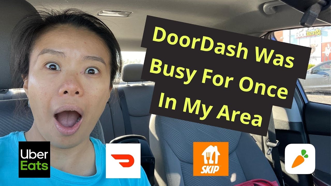 I Was Surprised DoorDash Was Busy In My Area | Uber Eats, DoorDash, SkipTheDishes & Instacart