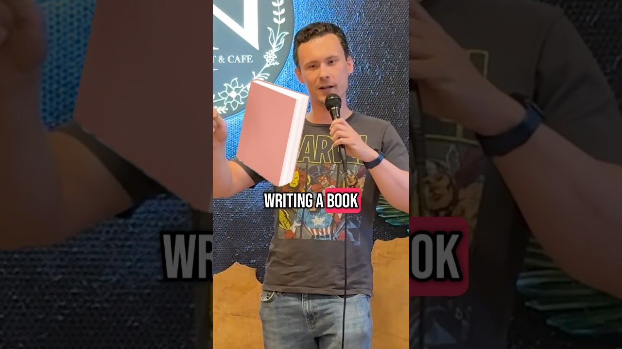 Comedian Wants to Write a Book #standupcomedy #standup #comedy