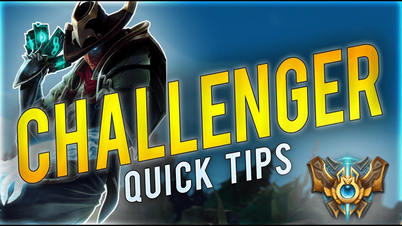 CHALLENGER Tips to Climbing | League Quick Tips