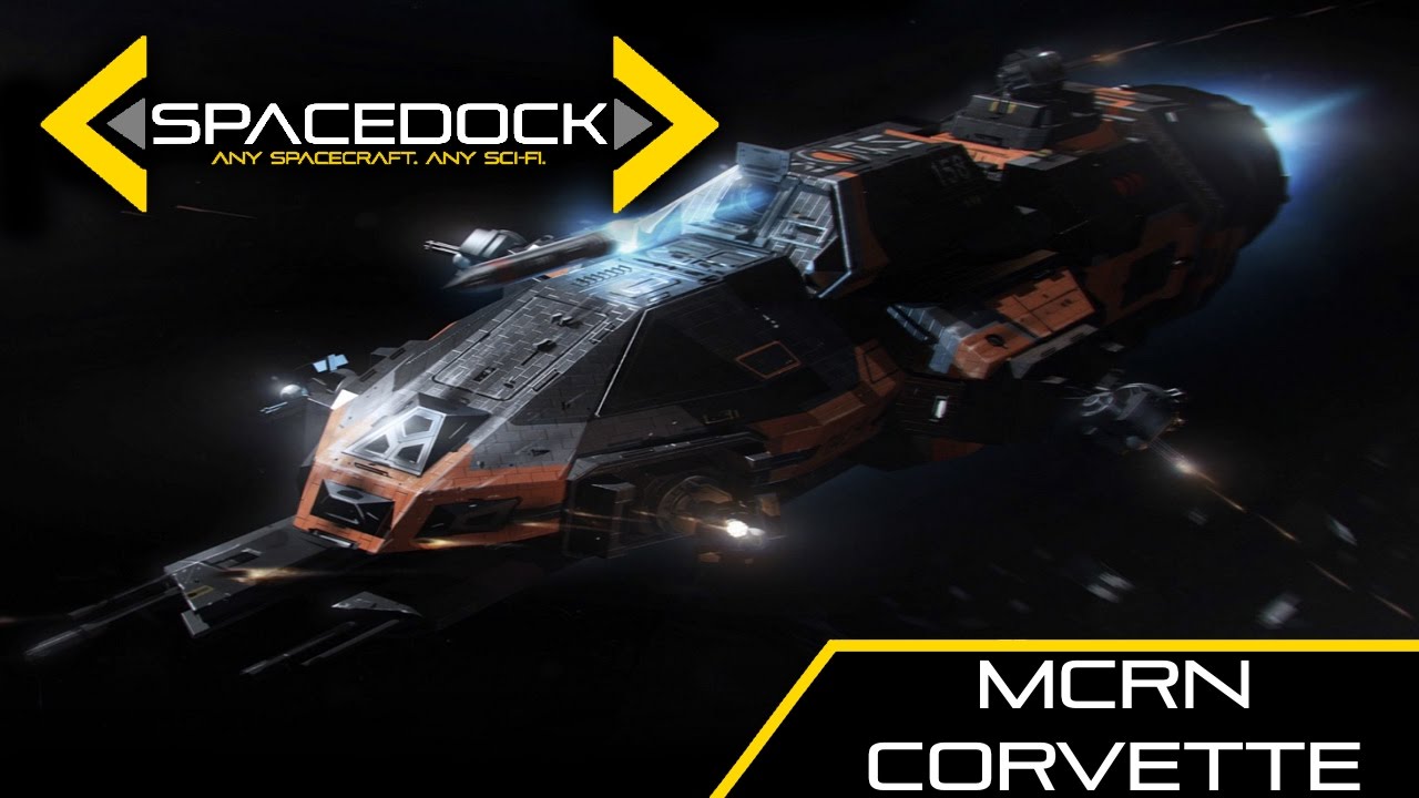 The Expanse: MCRN Corvette (Tachi/Rocinante) - Spacedock