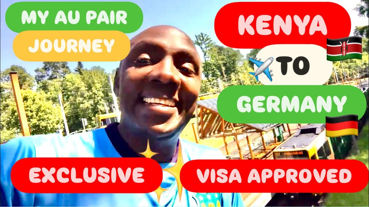 HOW EASY I GOT FROM KENYA 🇰🇪 ✈️GERMANY 🇩🇪 WITH THE AU PAIR PROGRAM.