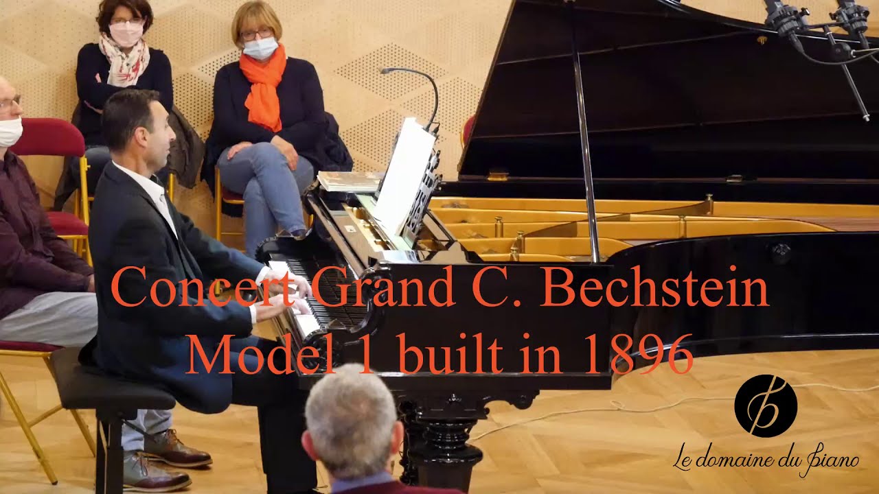 C. Bechstein concert grand model 1 built in1889. Bach partita n°6 BWV 830 part 2/2.