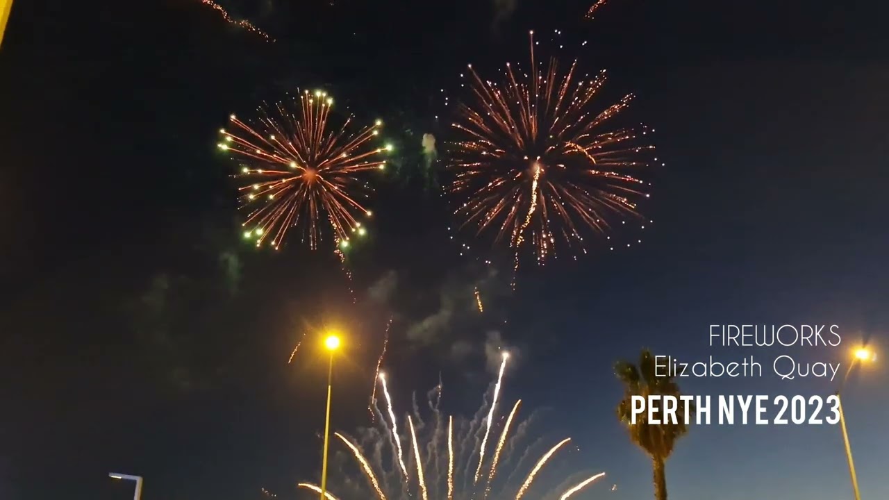 NEW YEAR'S EVE 2023 at Elizabeth Quay, Perth Western Australia