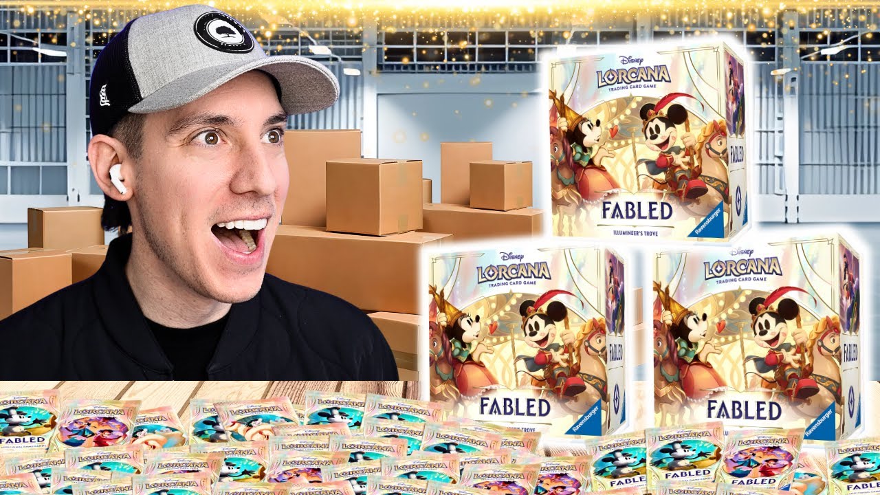 Opening Fabled Troves and GIVING ONE AWAY! | Disney's Lorcana