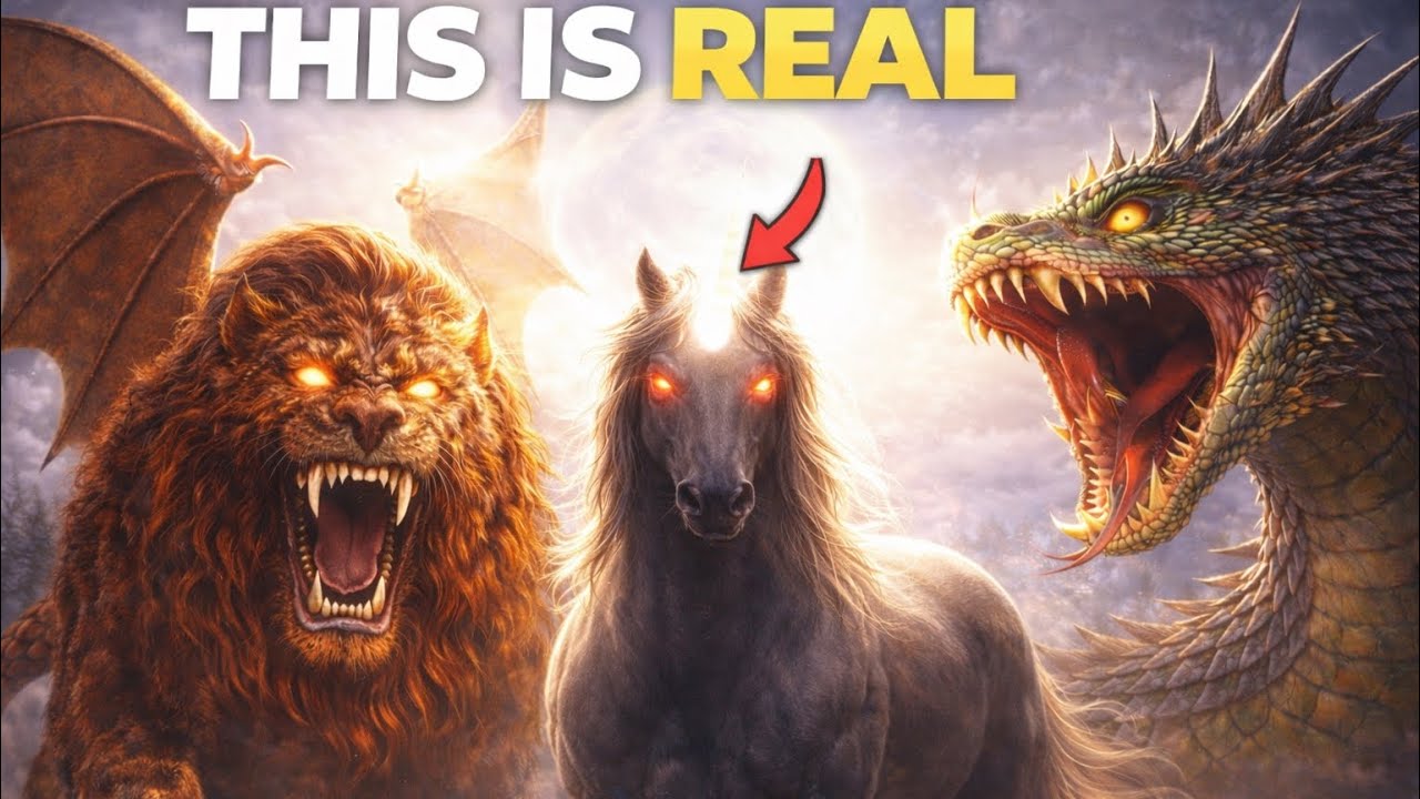 9 Mythical Creatures That Really Existed!