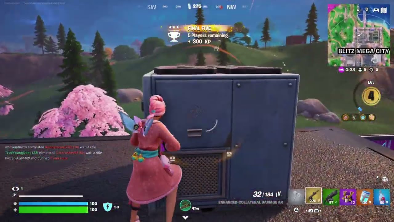 Bathany Fortnite Skin Gameplay