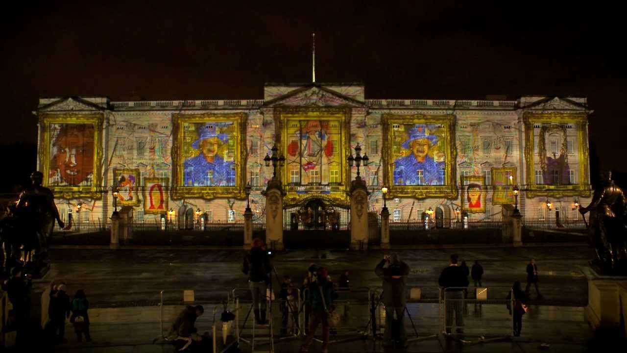 Buckingham Palace Projection