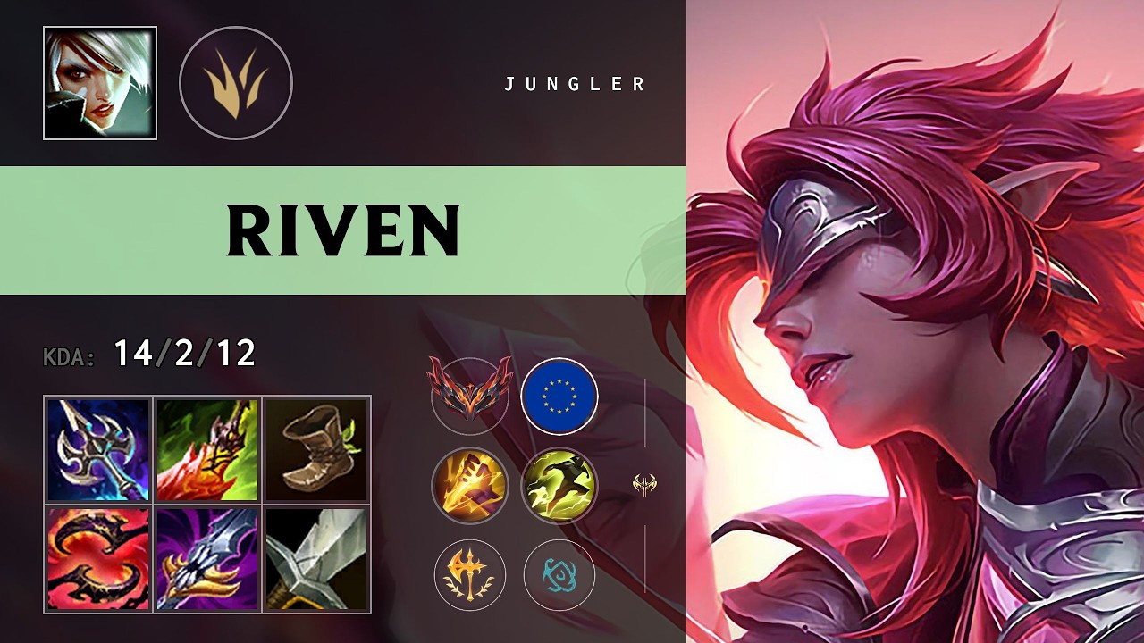 Riven Jungle vs Naafiri - EUW Grandmaster Patch 26.13