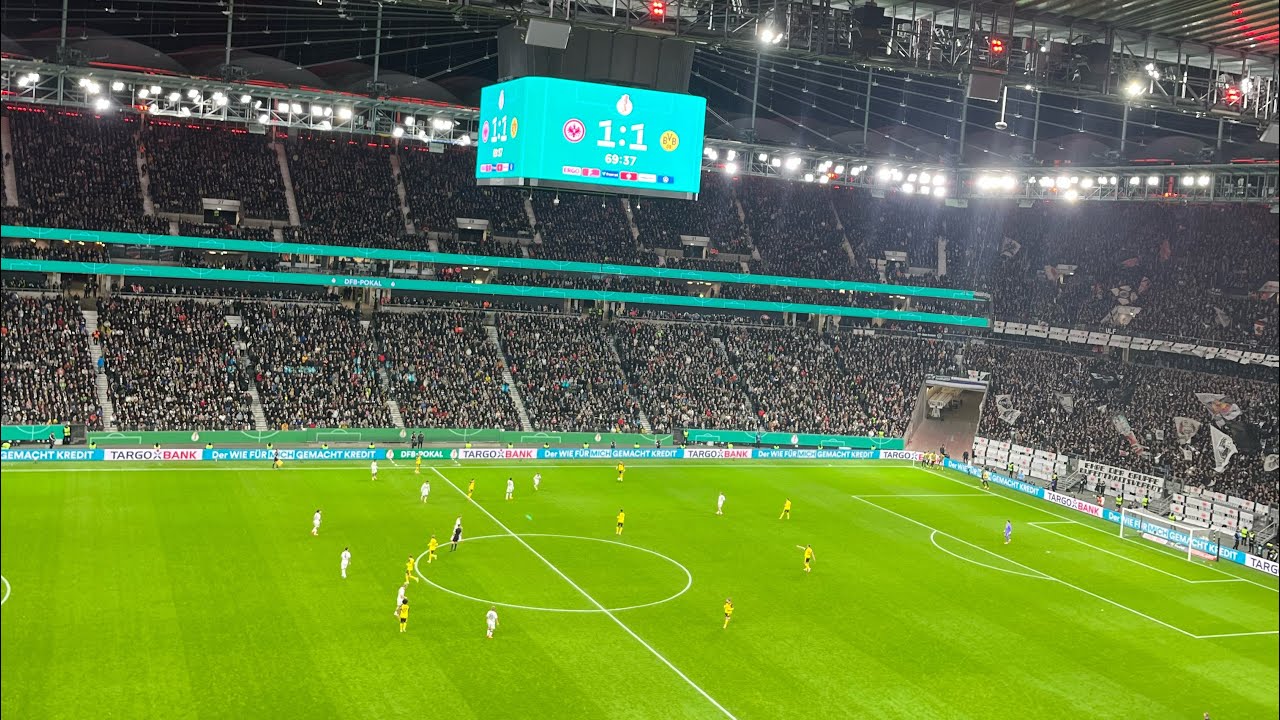 Elferkrimi :DFB-Pokal Vlog Eintracht vs Dortmund