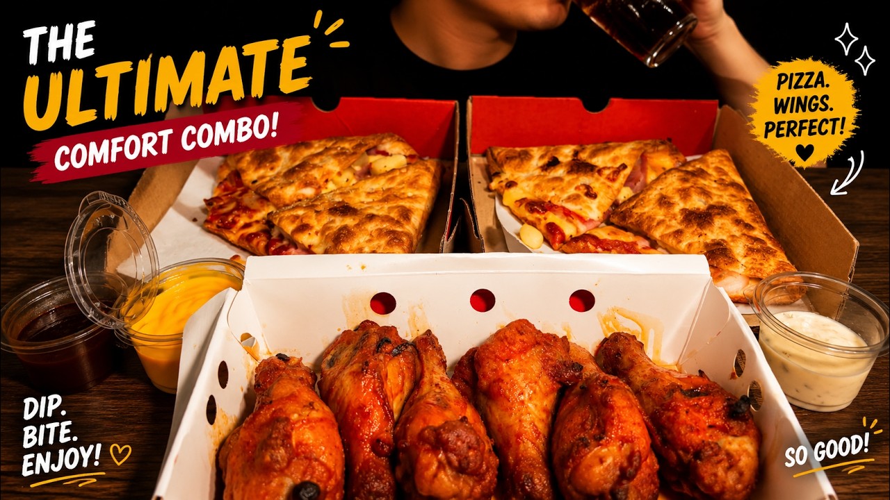 Pizza Slices, Chicken Spice 🍕🔥🍗