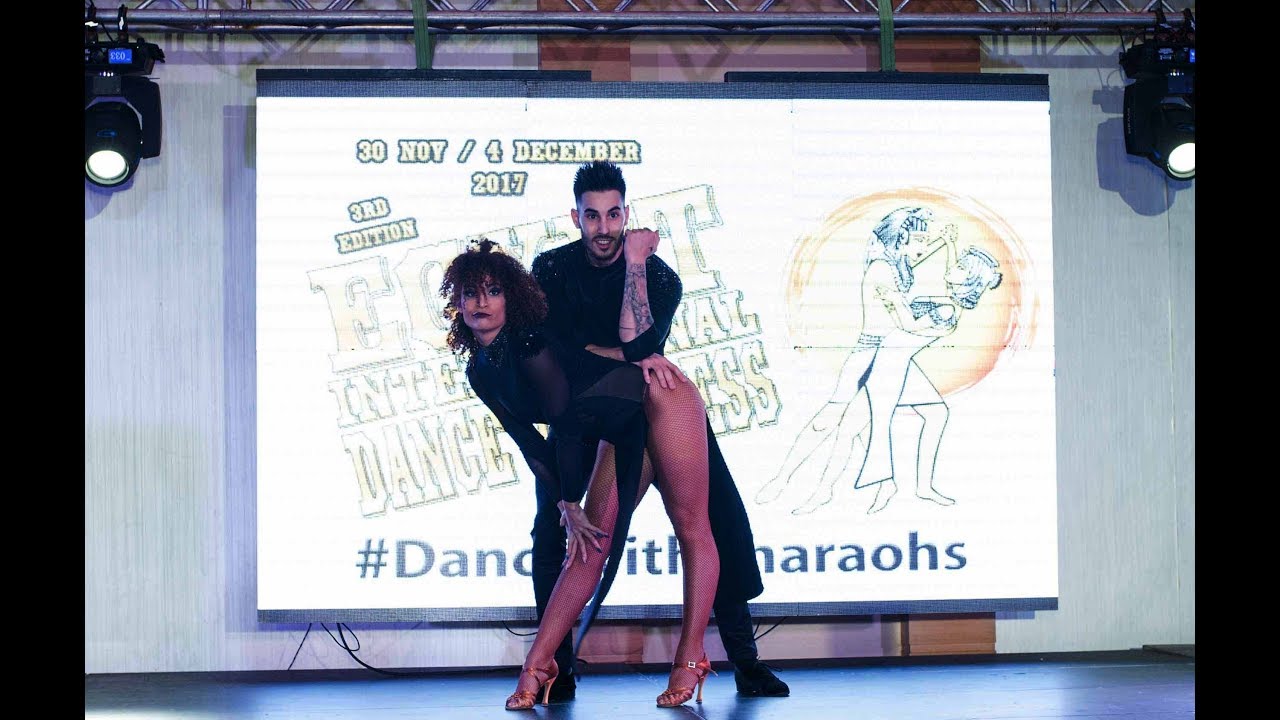 Veronica Lopez & Charlie Vicente Salsa show@ Egypt International Dance Congress 2017