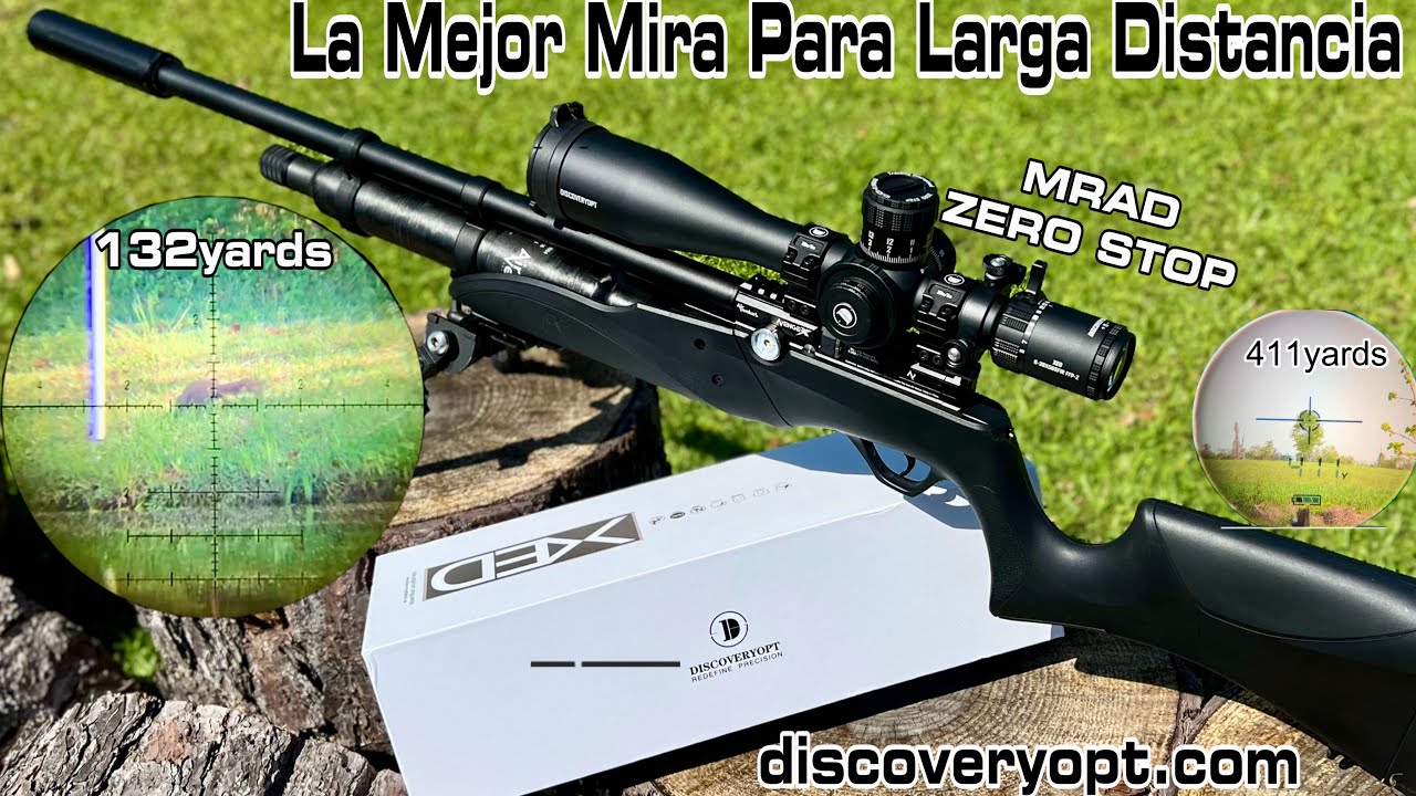 Discovery XED 6-36x56SFIR FFP MRAD ZERO STOP(Excelente Para Largas Distancias #pcpairrifle