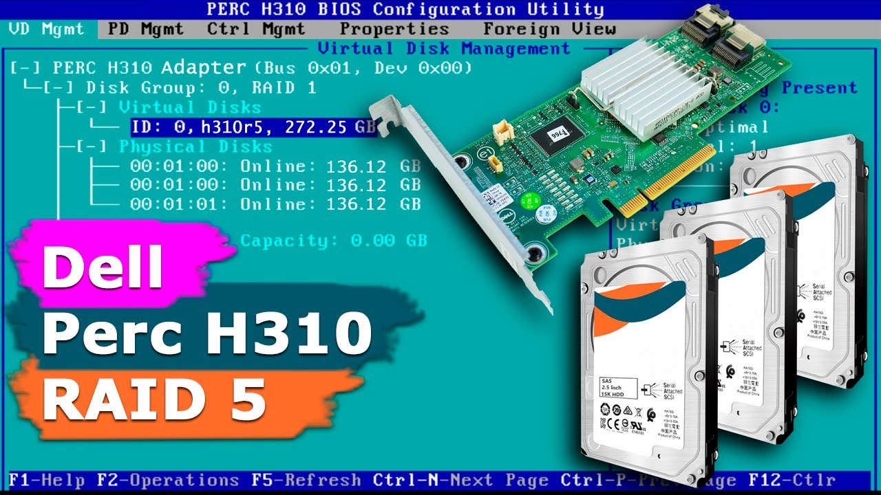 Как восстановить данные с RAID массива нерабочего контроллера Dell Perc H310