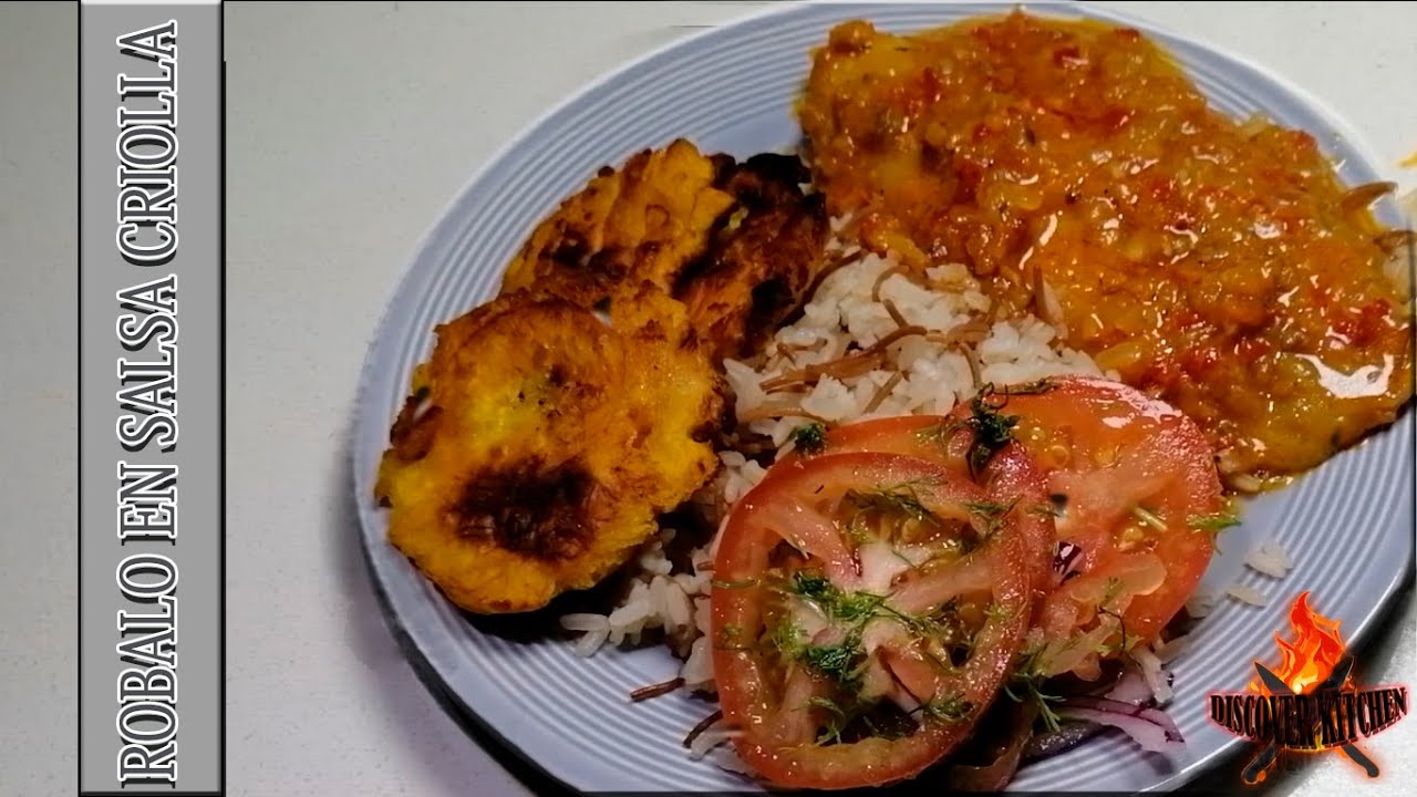 🐟🐟 Robalo en salsa criolla, receta, fácil y deliciosa!!