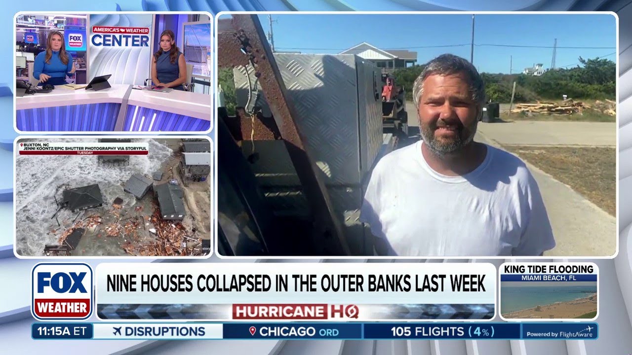 Company Moving Homes Threatened By Coastal Erosion, Surf