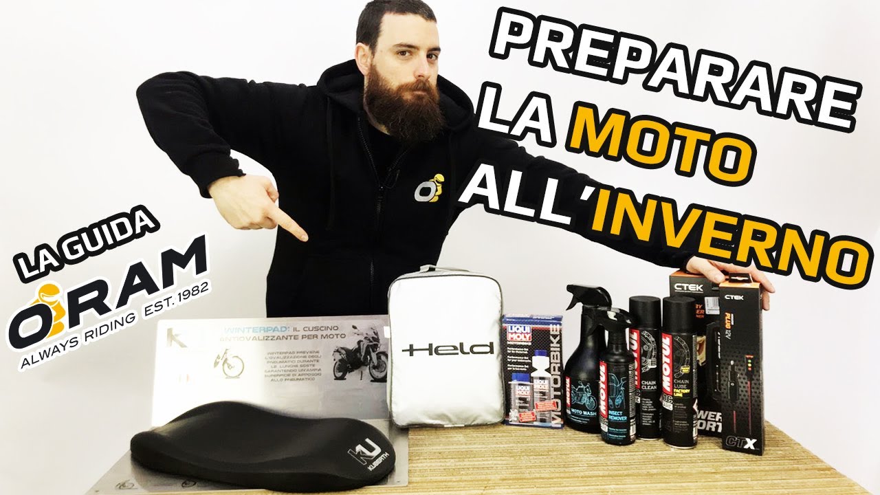 Preparare la moto all'INVERNO - la guida DEFINITIVA Oram!