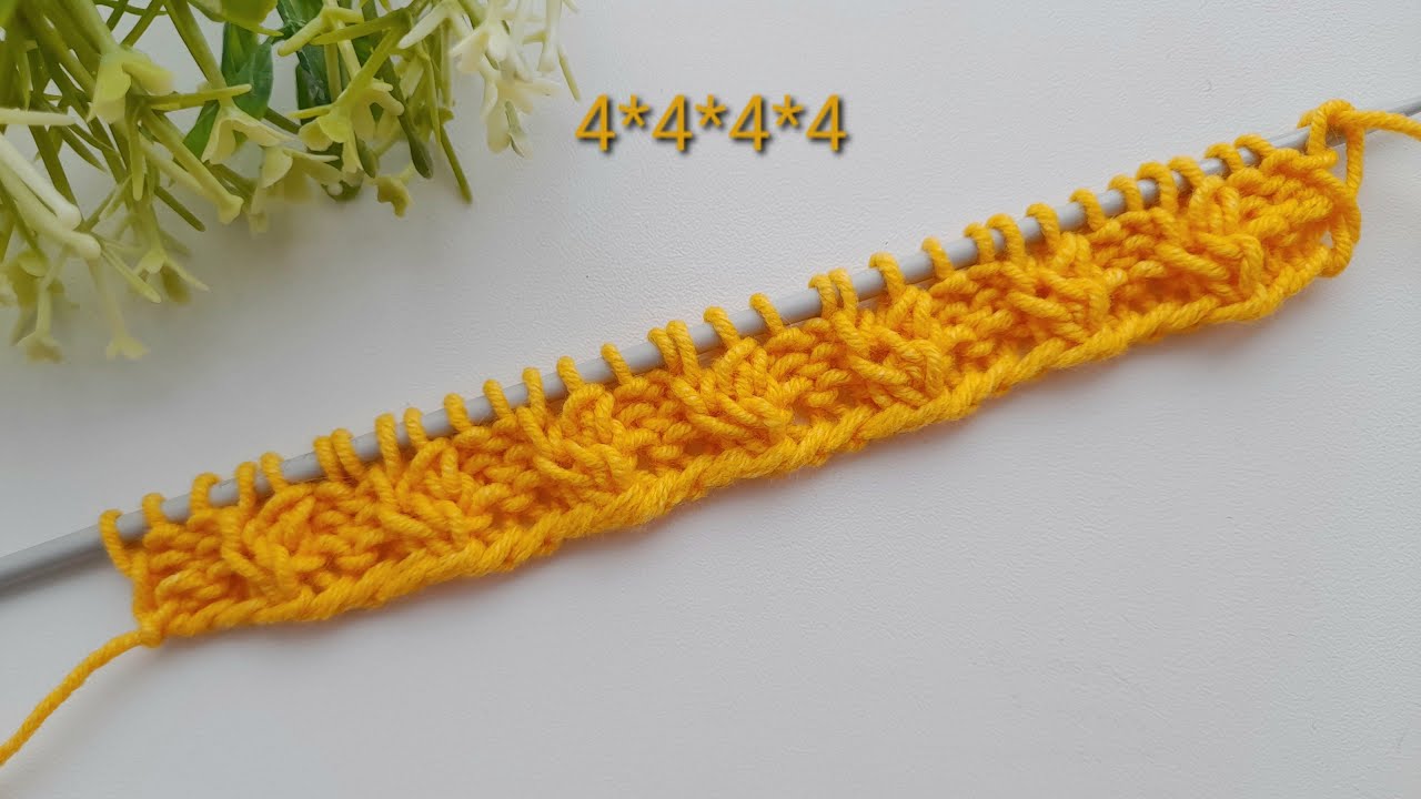 🌸 So Easy and So Beautiful &mdash; One Knitting Pattern for Scarves, Hats & Sweaters