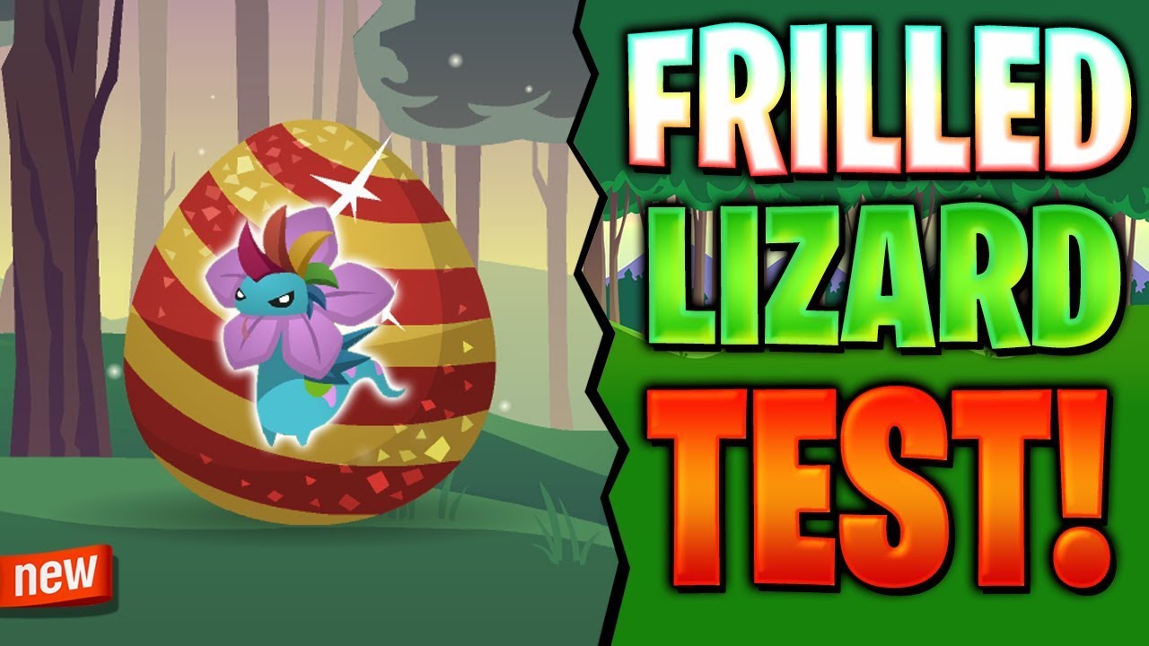 ANIMAL JAM FRILLED LIZARD TEST!