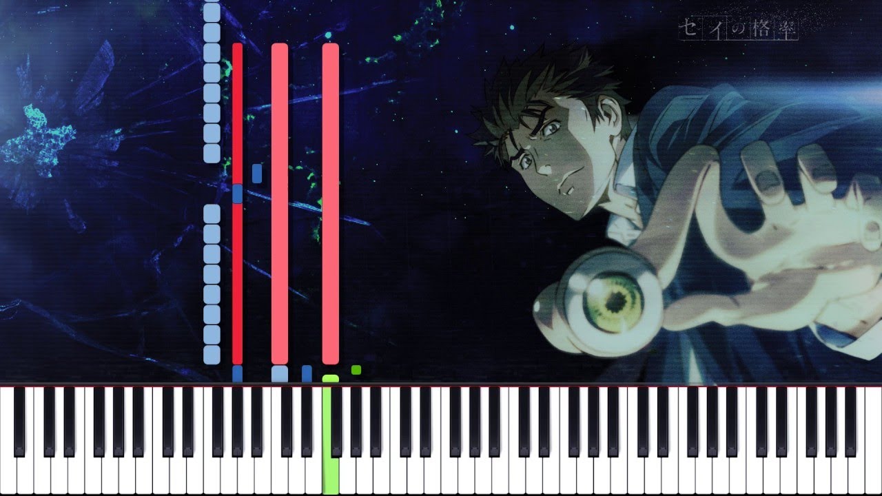 Parasyte -the maxim- // HYPNOTIK | LyricWulf Piano Tutorial on Synthesia xDrums
