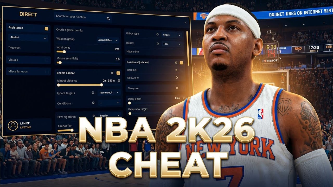 NEW NBA 2K26 Cheat 2026 / Unlimited MT + VC Generator + Badge Editor + Undetected PC