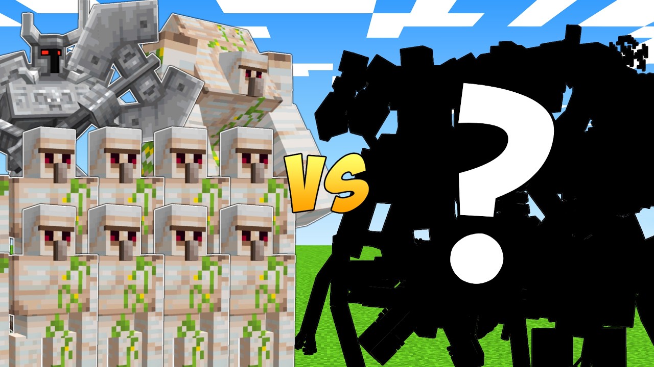 IRON GOLEMS vs SECRET BOSSES