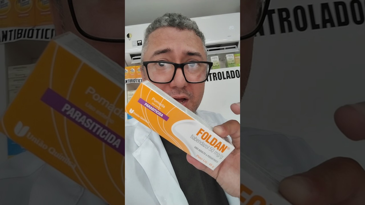 (Foldan, micosbel ou tiabendazol) tratamento do bicho geogr&aacute;fico, Frieras e pano branco.