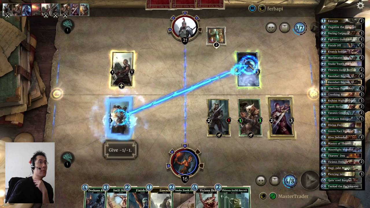 Elder Scrolls Legends Monk vs Mage #2