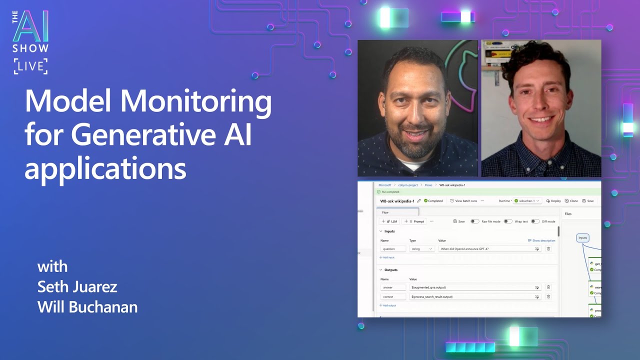 Model Monitoring for Generative AI applications