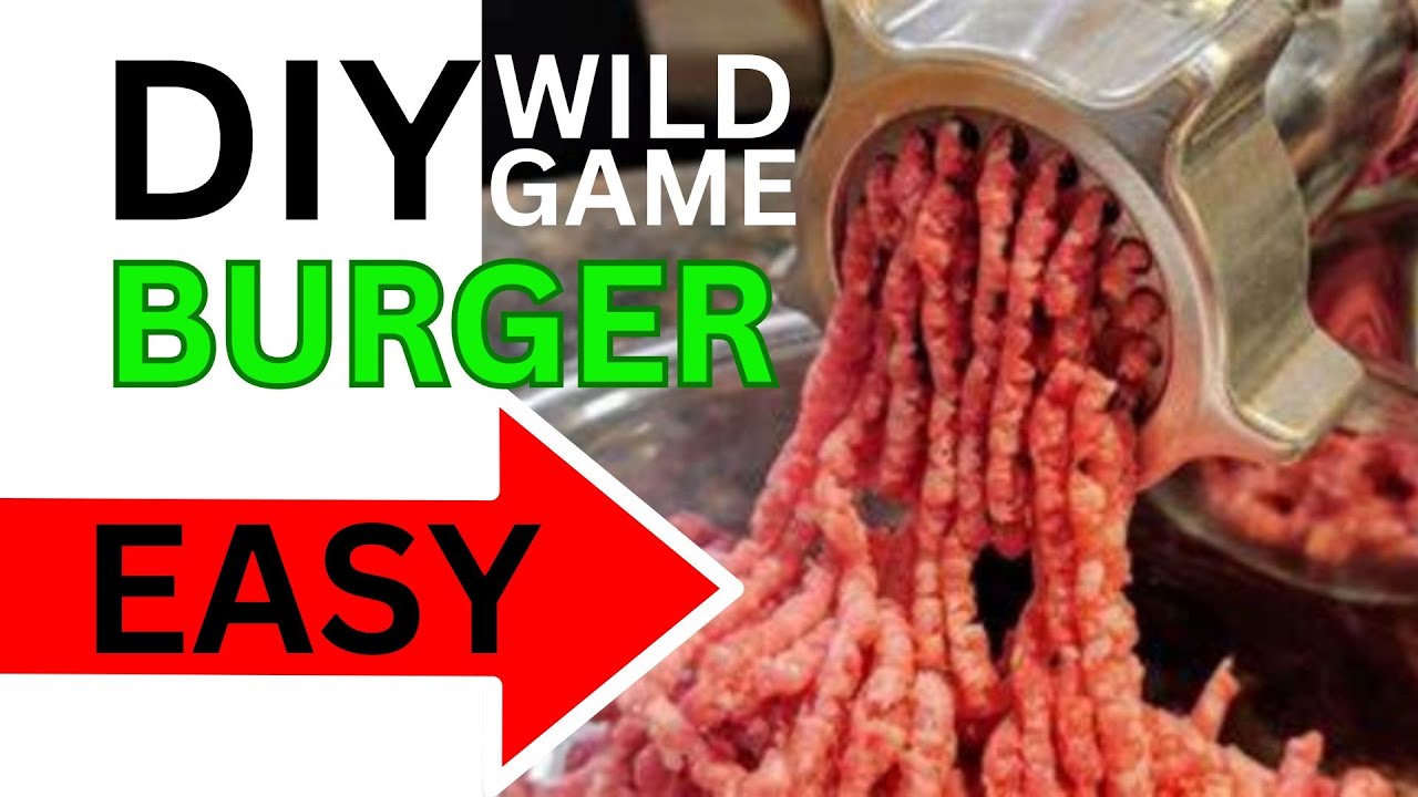 Perfect Elk Burger: Grinding Arizona Unit 10 Bull with Beef Fat for Flavor and Texture
