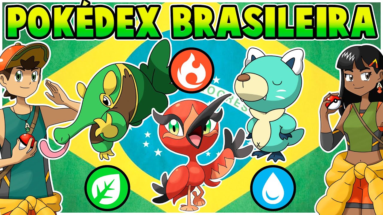 COMO SERIA UMA REGIÃO POKÉMON BRASILEIRA ??