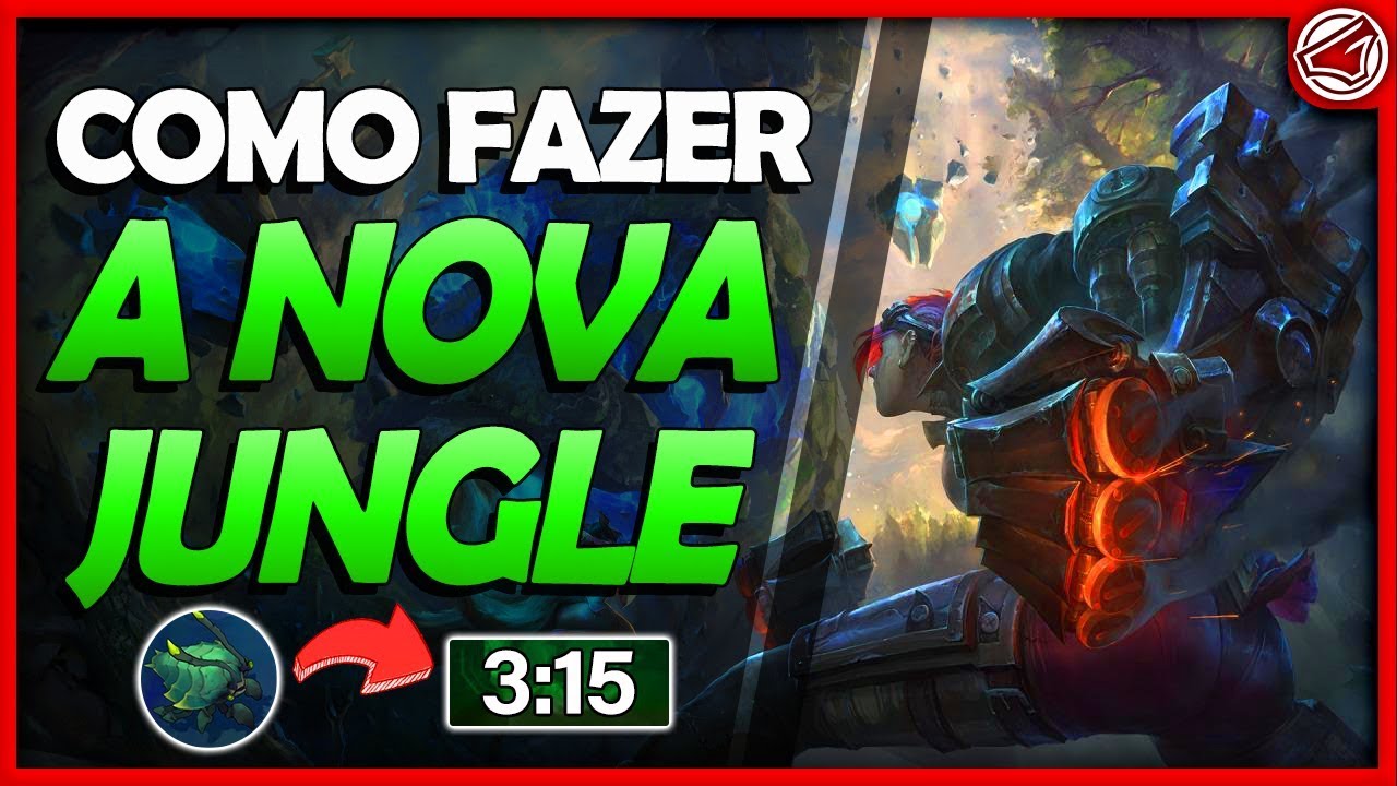 8 ROTAÇÕES PARA VOCÊ FAZER A NOVA JUNGLE ▪ COMO FAZER A NOVA JUNGLE ▪  LEAGUE OF LEGENDS 2019