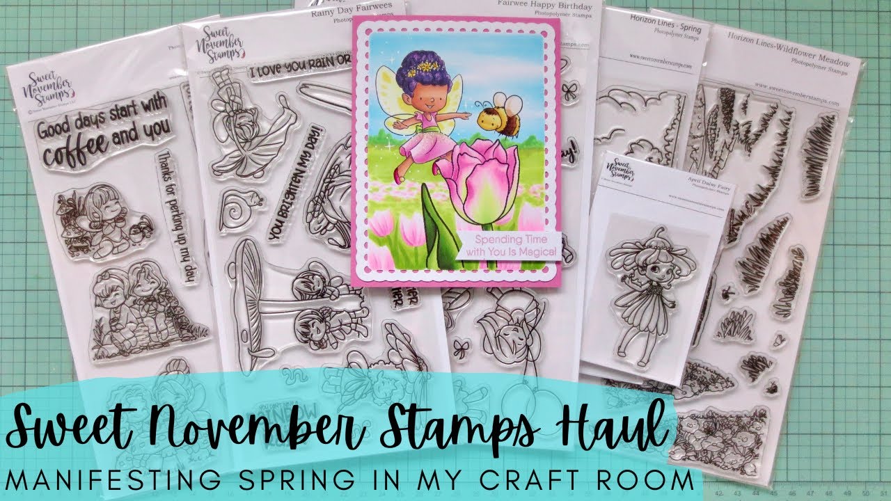 Sweet November Stamps Haul | Bring On Spring | Card Making Craft Supplies