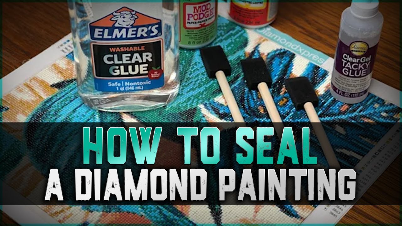 How To Seal A Diamond Painting | You Won't Believe What We Discovered | We tested 4 different ways