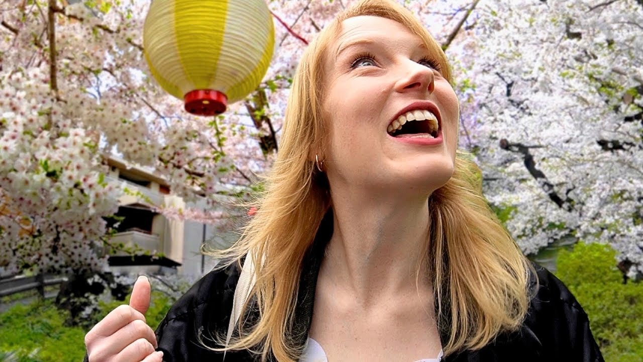 NOT overrun with tourists?? 🌸We Visited Japan’s Secret Cherry Blossom Neighbourhood!🌸
