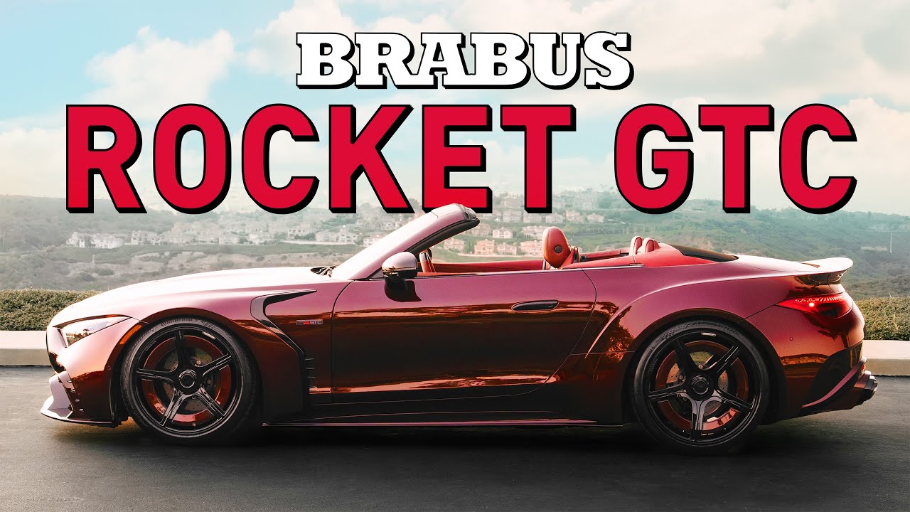 BRABUS ROCKET GTC DEEP RED – The Ultimate Hyper Gran Turismo Convertible