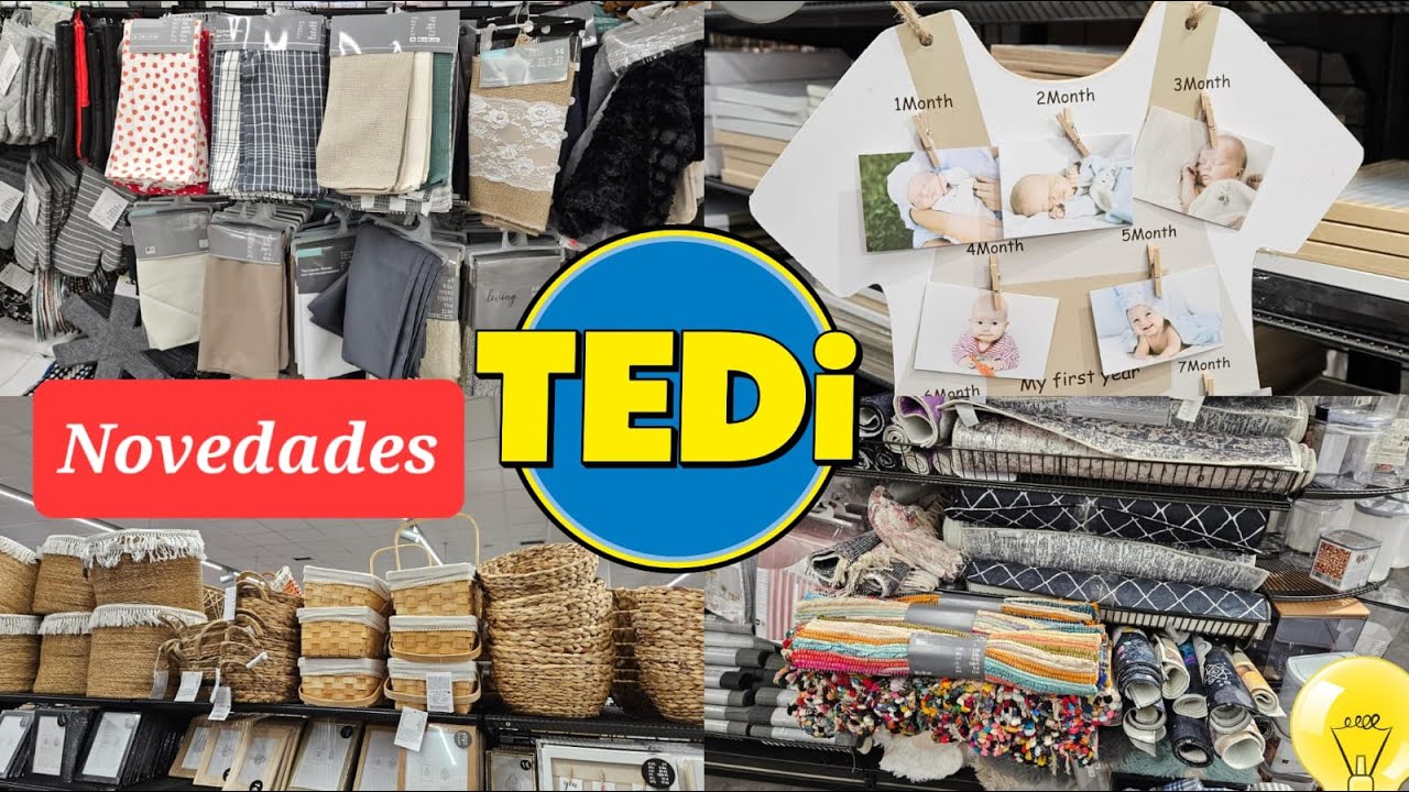 TEDI Novedades para Casa Organización Almacenaje Decoración Cestas Textil Ideas Económicas Alfombra