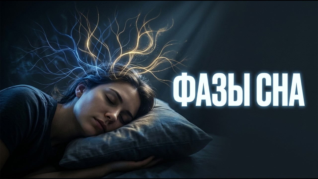 😴 Фазы сна: Как мозг очищается от токсинов каждую ночь