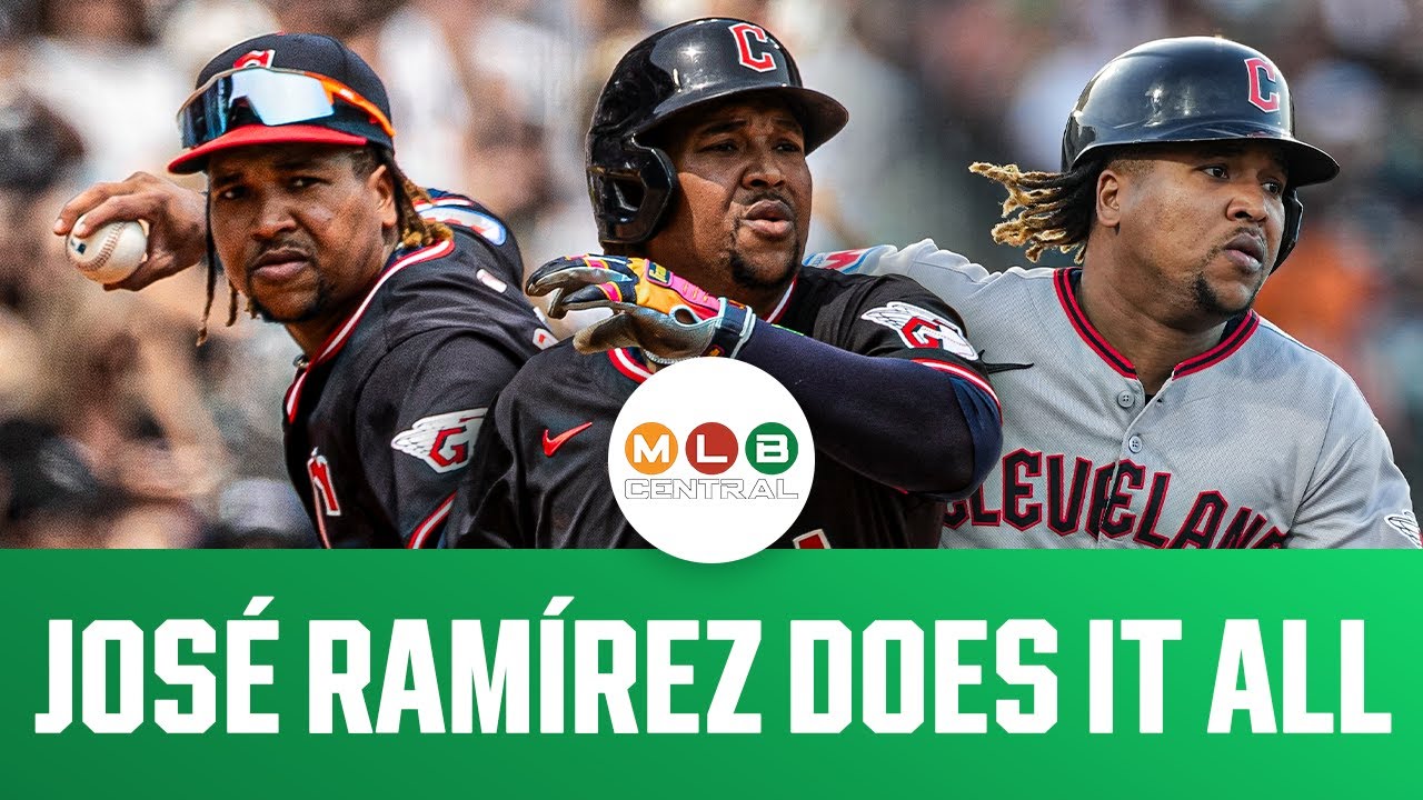 Разбираем элитный стиль игры Хосе Рамиреса | MLB Central